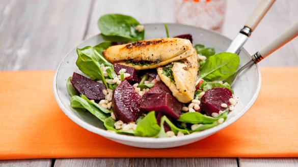 Örtspäckad quorn filé